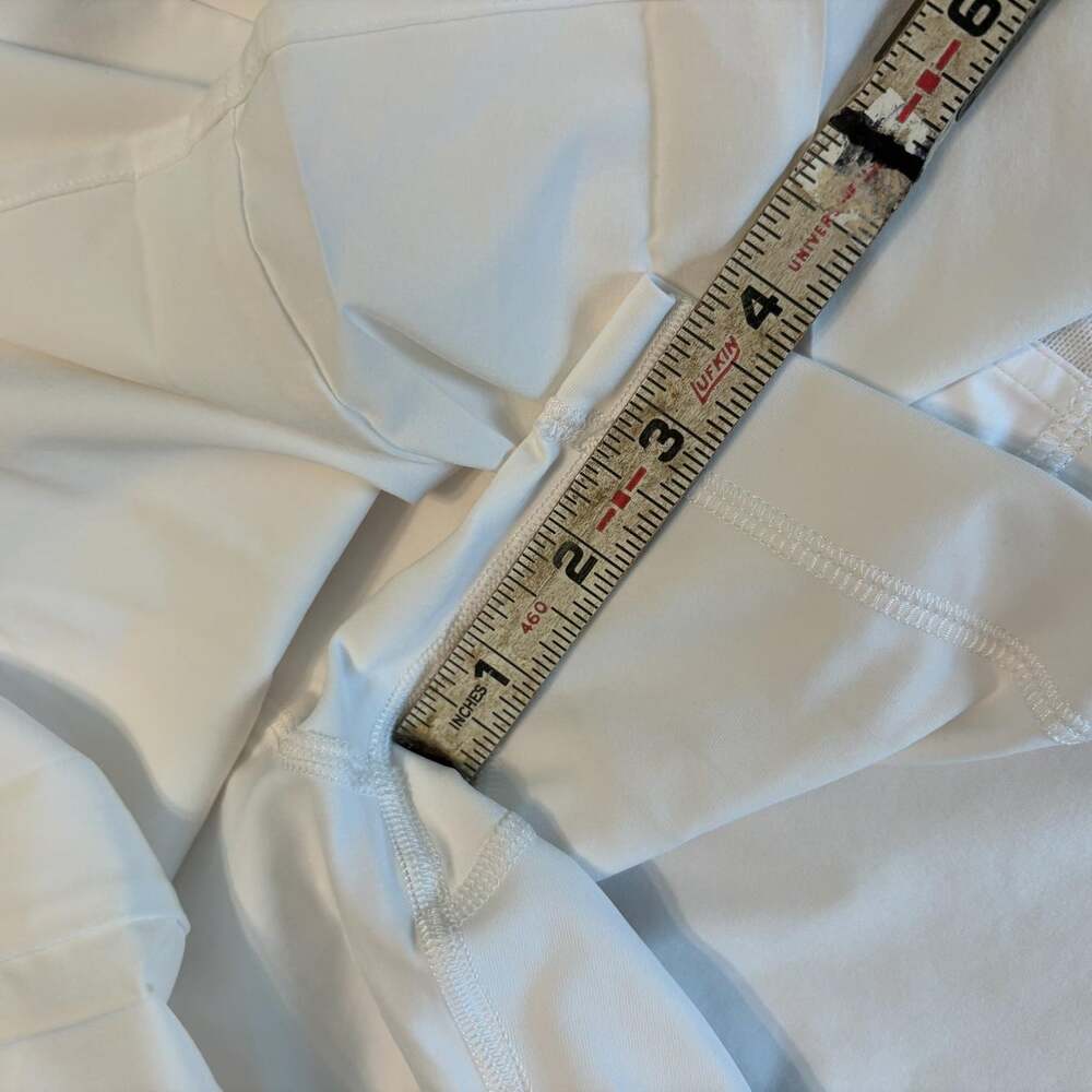 Lululemon Skort Womens 2 White Pleated Tennis Athletic Lined Stretch Shorts - Picture 8 of 8
